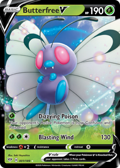 Butterfree V — Darkness Ablaze
