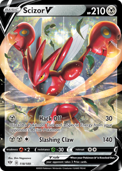 Scizor V — Darkness Ablaze