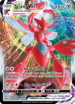 Scizor VMAX — Darkness Ablaze