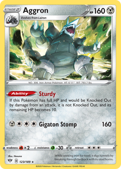 Aggron — Darkness Ablaze