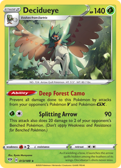 Decidueye — Darkness Ablaze