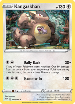 Kangaskhan — Darkness Ablaze
