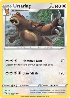 Ursaring — Darkness Ablaze