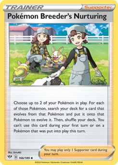 Pokémon Breeder's Nurturing — Darkness Ablaze