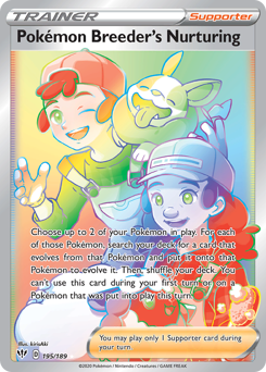 Pokémon Breeder's Nurturing — Darkness Ablaze