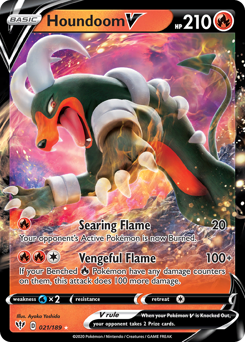 Houndoom V — Darkness Ablaze