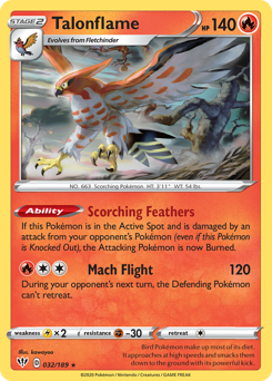 Talonflame — Darkness Ablaze