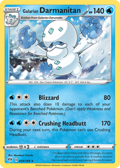 Galarian Darmanitan — Darkness Ablaze