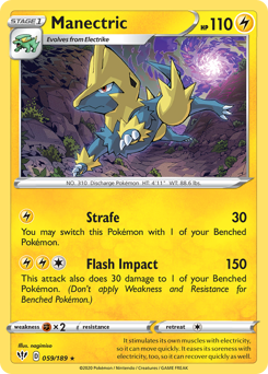 Manectric — Darkness Ablaze