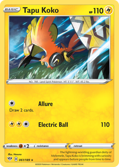 Tapu Koko — Darkness Ablaze