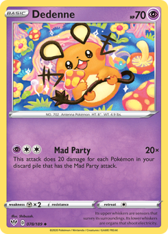 Dedenne — Darkness Ablaze