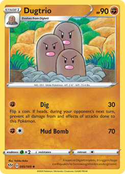 Dugtrio — Darkness Ablaze