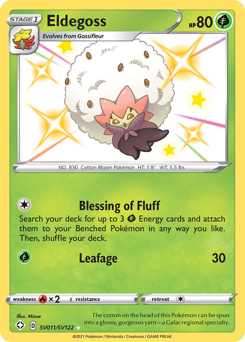 Eldegoss — Shining Fates Shiny Vault