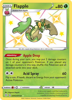 Flapple — Shining Fates Shiny Vault