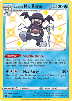 Galarian Mr. Rime — Shining Fates Shiny Vault