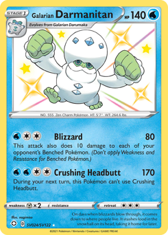 Galarian Darmanitan — Shining Fates Shiny Vault