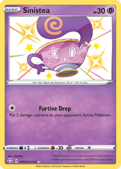 Sinistea — Shining Fates Shiny Vault
