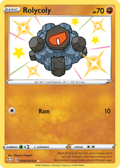 Rolycoly — Shining Fates Shiny Vault
