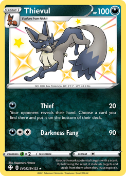 Thievul — Shining Fates Shiny Vault