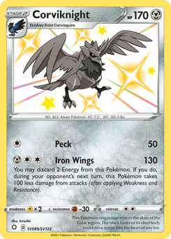 Corviknight — Shining Fates Shiny Vault