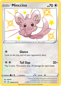 Minccino — Shining Fates Shiny Vault