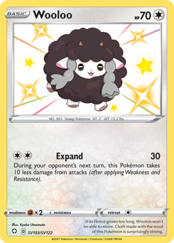 Wooloo — Shining Fates Shiny Vault