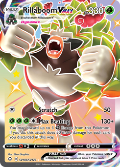 Rillaboom VMAX — Shining Fates Shiny Vault