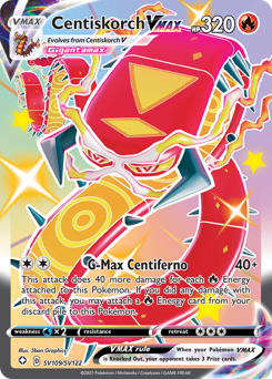 Centiskorch VMAX — Shining Fates Shiny Vault