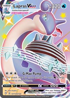Lapras VMAX — Shining Fates Shiny Vault