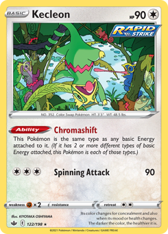Kecleon — Chilling Reign