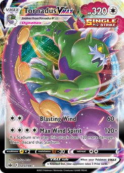 Tornadus VMAX — Chilling Reign