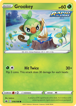 Grookey — Chilling Reign
