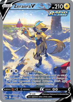 Zeraora V — Chilling Reign