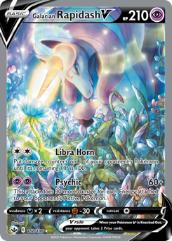 Galarian Rapidash V — Chilling Reign