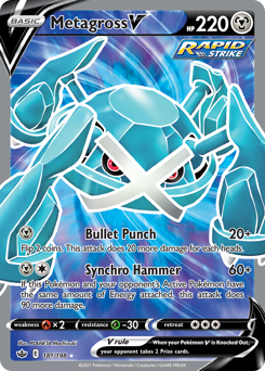 Metagross V — Chilling Reign