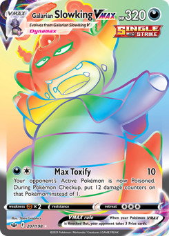 Galarian Slowking VMAX — Chilling Reign