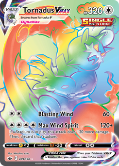 Tornadus VMAX — Chilling Reign