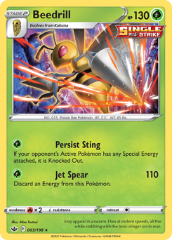 Beedrill — Chilling Reign