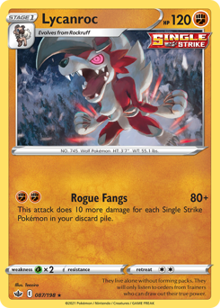 Lycanroc — Chilling Reign
