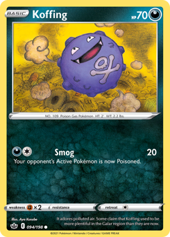 Koffing — Chilling Reign