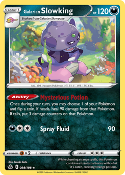 Galarian Slowking — Chilling Reign