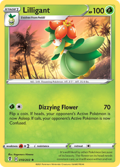 Lilligant — Evolving Skies