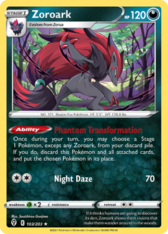 Zoroark — Evolving Skies