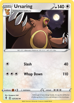 Ursaring — Evolving Skies