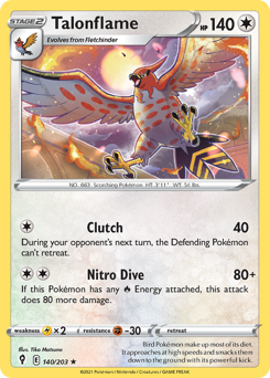 Talonflame — Evolving Skies
