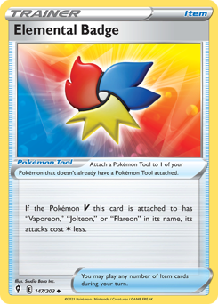 Elemental Badge — Evolving Skies