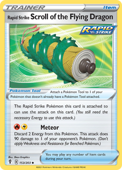 Rapid Strike Scroll of the Flying Dragon — Evolving Skies