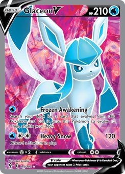 Glaceon V — Evolving Skies