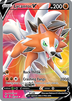 Lycanroc V — Evolving Skies
