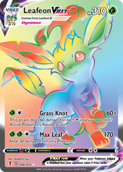 Leafeon VMAX — Evolving Skies